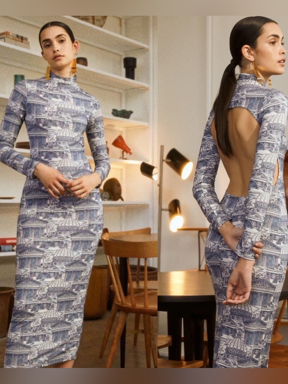 Reformation | Jameson Dress in Romanesque Small